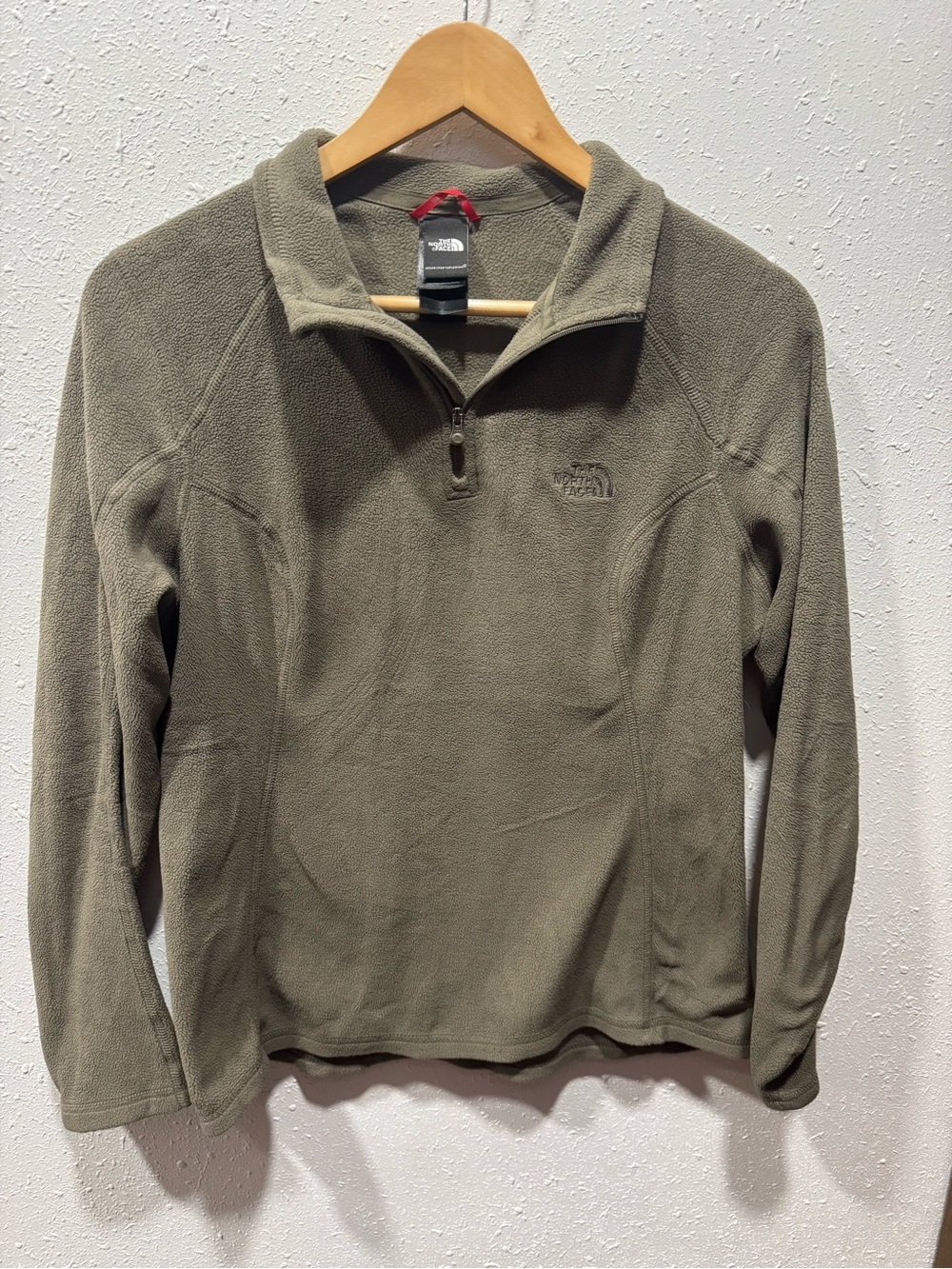 The North Face Gray Quarter-Zip Fleece Sweater
